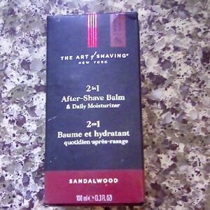 The Art Of Shaving 2 In 1 After Shave Balm & Daily Moisturizer, Sandalwood Scent